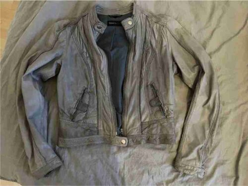 Rock´n Blue, Schweden, Lederjacke 40 aber eher 38, grau
