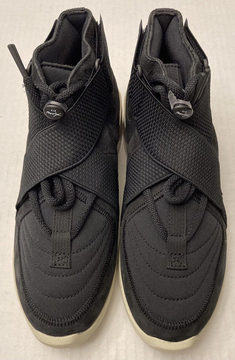 Men's 6 - Nike Air Fear Of God 1 Raid AT8087-002 Black/Fossil - No