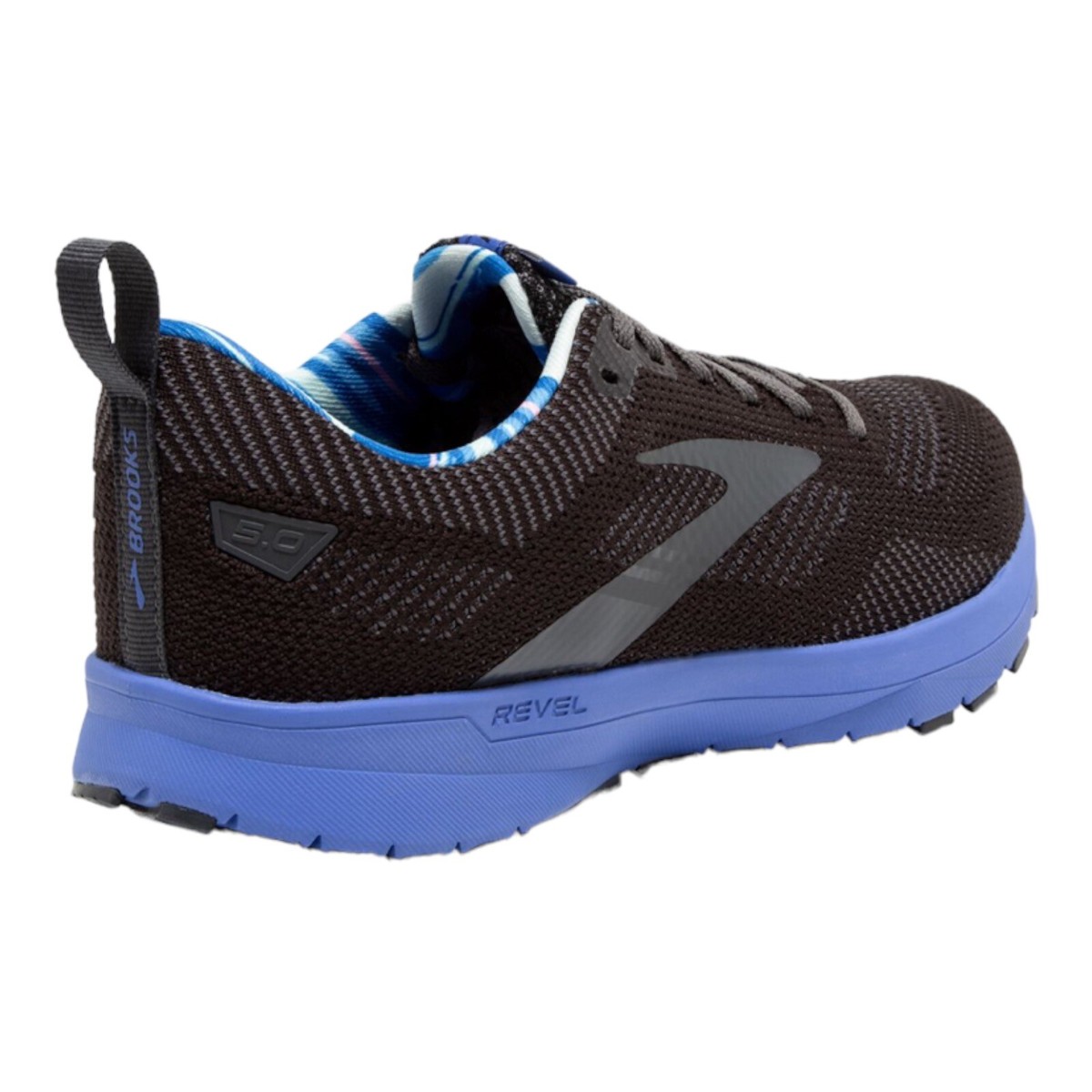 MEN\'S BROOKS REVEL 5 RUNNING SHOES (110374 1D 038) SIZE 10 COLOR BLACK/EBONY Amazon.com | Brooks Men main image 2