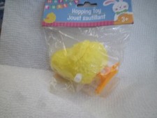 Easter Hopping Chick Wind Up Yellow Toy New b-4473 