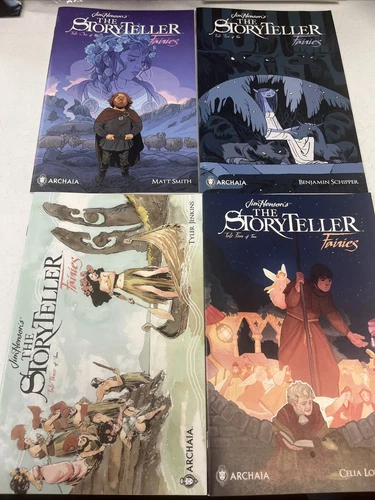 Jim Henson’s The Storyteller Fairies 1-4 (Archaia 2017) Full Set 