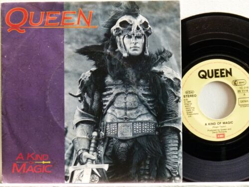 Królowa -A Kind Of Magic/Tuzin Red Roses For My.... EEC-1986 EMI 1C-016 1116-7 - Zdjęcie 1 z 2