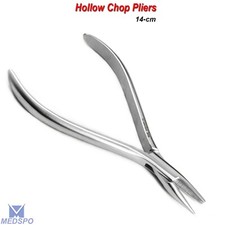 Orthodontic Hollow Chop Pliers Contouring Arch-wire Forming Dental Instruments