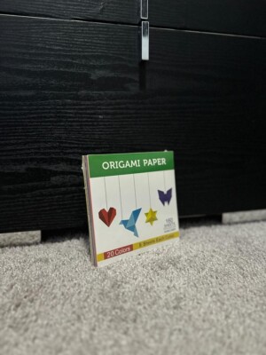 Origami Paper Double Sided Color - 160 Sheets - 20 Colors - 6 Inch Square Easy