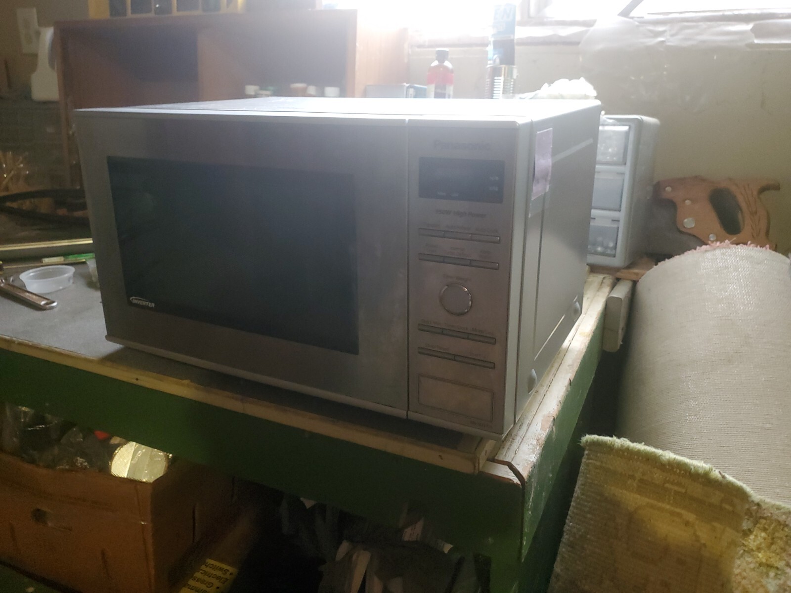 Panasonic Genius Prestige NNSD372S Microwave Oven, 950W eBay