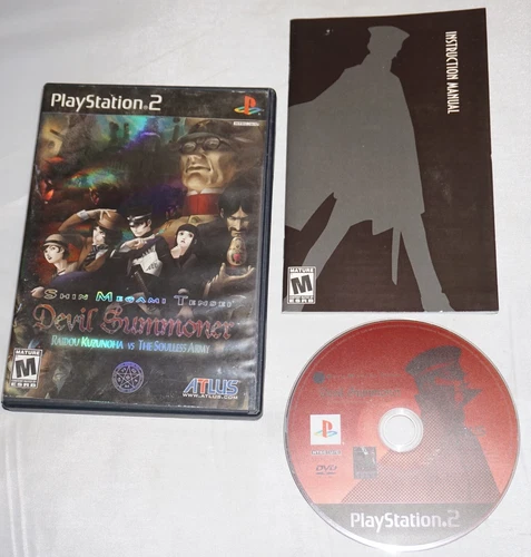 Shin Megami Tensei: Devil Summoner 1 (Sony Playstation 2 ps2) Complete 
