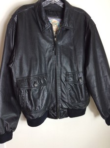 express men's leather jacket