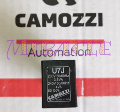 1PC NEW FOR CAMOZZI Solenoid Valve Coil U7J 24V