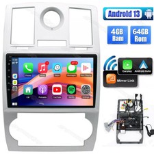 Android 13 Carplay For Chrysler 300C 2004-2011 Car Stereo Radio GPS Navi WIFI BT