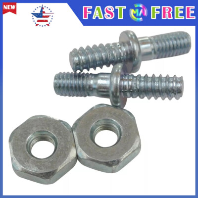 2 Pairs Bar Studs & Nuts For STIHL 017 018 MS170 MS180 Chainsaws Replacement