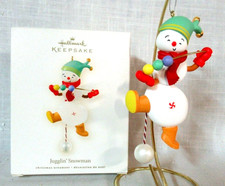 Hallmark 2008 Ornament ~ Jugglin' Snowman