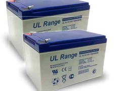 Akku 12 V 12 Ah Batterie AGM USV RBC Solar Notstrom VdS zugelassen - 2er Set 