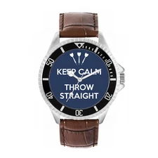Toff London TLWL-8818 Mens Navy Keep Calm Throw Straight Watch