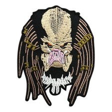 Predator Alien Movie Arnold Predator Iron on Sew on Patch (MPR8)