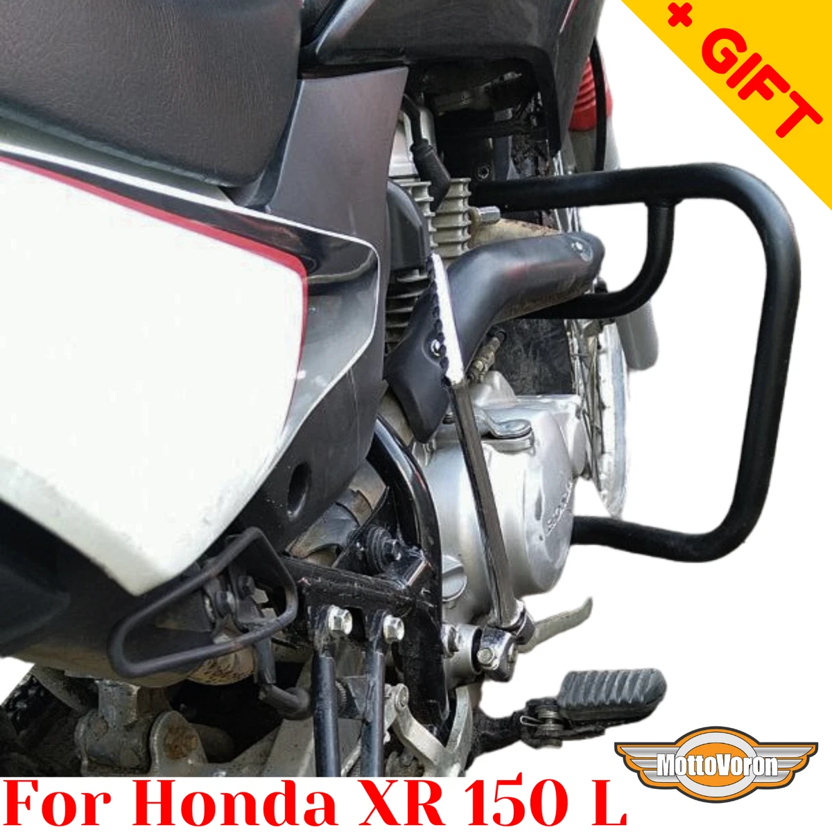 Slider Bikers Motor Para Honda Xr150l Xr190l Negro | Meses sin interés