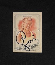 Genie Bouchard Signed Allen & Ginter Card COA 6 Proof Photo