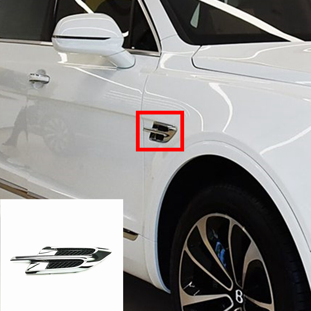 For Bentley Bentayga 2016-2020 Front Right Chrome Side Fender