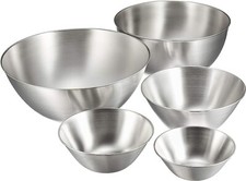 Sori Yanagi stainless bowl 5 pcs NEW free shipping