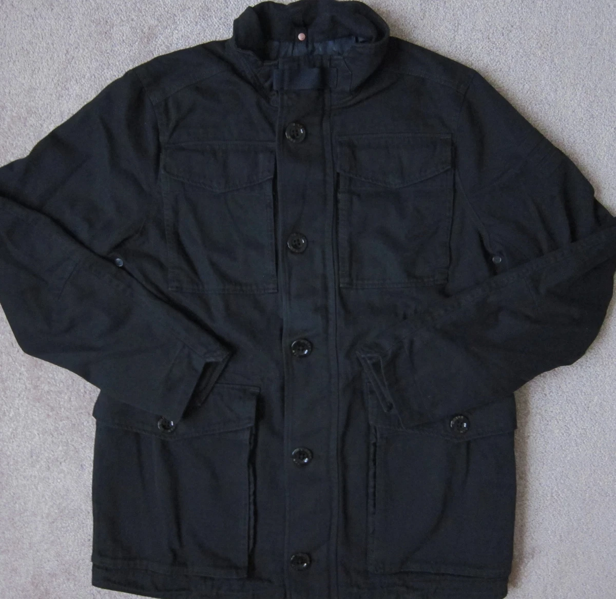 G-STAR RAW (Black) MFD Cotton Field Jacket w/Lining Men\'s - NWT ($380) |  eBay