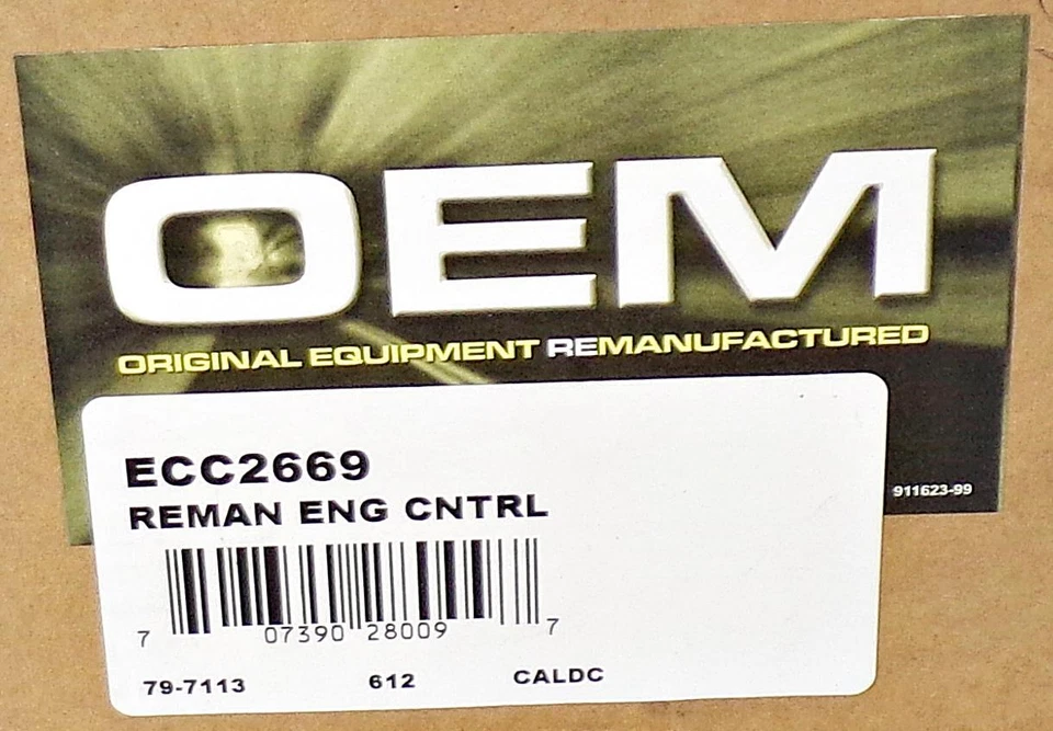 Módulo de controle de motor ECC2669 remanufaturado Blue Streak para 1993-1994 Cherokee - Imagem 2 de 4