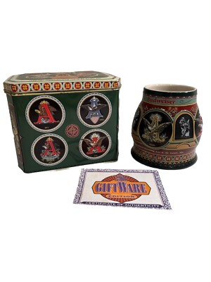  Budweiser Stein CS238 A&Eagle Trademark 3 With Tin 1994