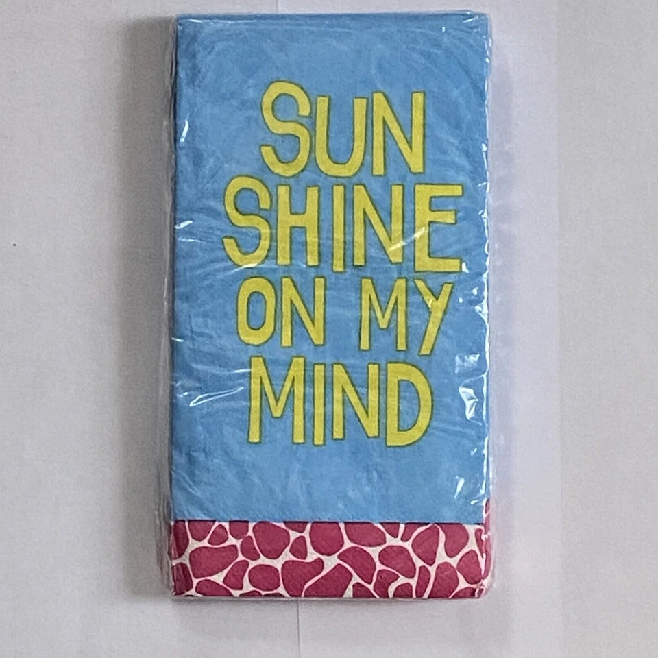 Toalla de invitados servilletas desechables 2 capas de papel comedor baño sol brillo 40 quilates Foto 3 de 4