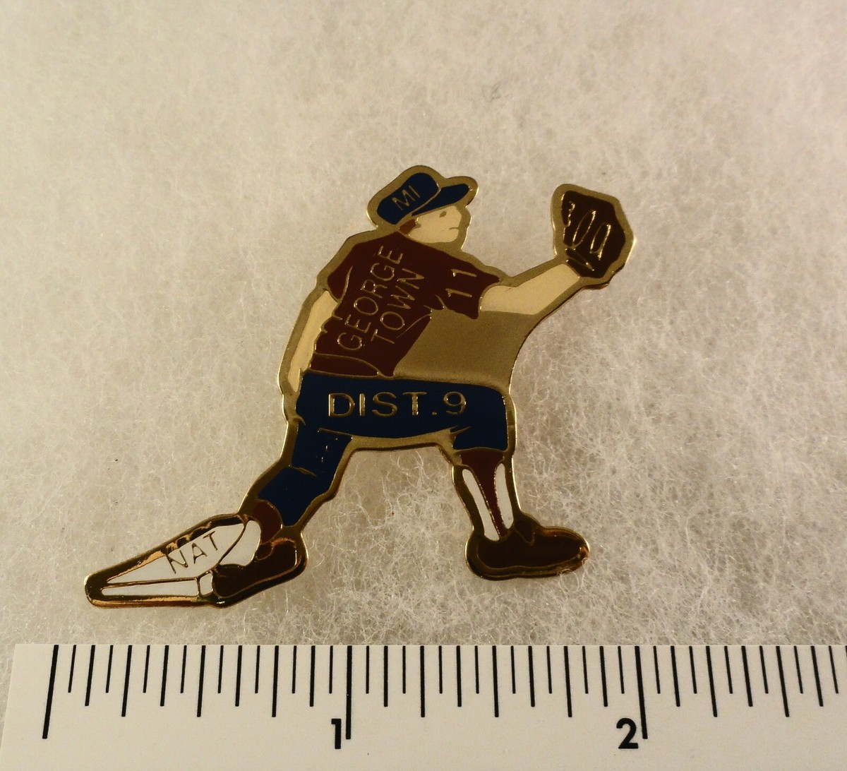 Pin’s Oversize Umpire Association – Maryland D4 – Little League Baseball – Lot De 2