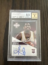 2012-13 INNOVATION ROOKIE ON CARD AUTO: KYRIE IRVING #18 RC BGS 8.5 and Auto 8
