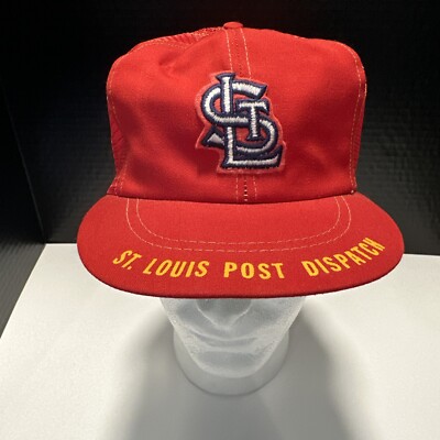 Vintage St. Louis Cardinals SnapBack Hat Cap Rare Post Dispatch Trucker One Size