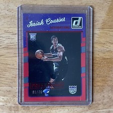 2016-17 Panini Donruss - Rookies Isaiah Cousins #196 Press Proof Red /75 (RC)