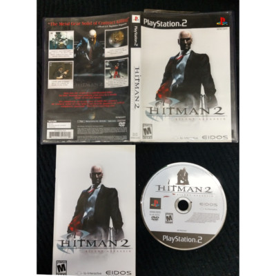 Hitman 2: Silent Assassin - PS2 (Playstation 2) Complete, CIB, Manual included..