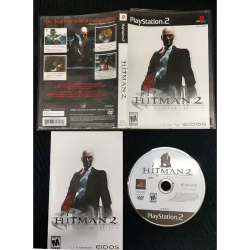 Hitman 2: Silent Assassin - PS2 (Playstation 2) Complete, CIB, Manual included..