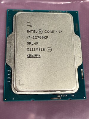 CPU Intel Core i7-12700KF SRL4P Intel Core i7-12700KF Alder Lake 12-Core 3.6GHz LGA 1700