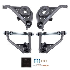 Upper Lower Tubular Control Arms Set For 67-69 Camaro 1968-74 Nova 73-74 Omega