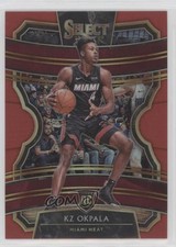 2019-20 Panini Select Concourse Red Prizm 176/199 KZ Okpala #37 5b1