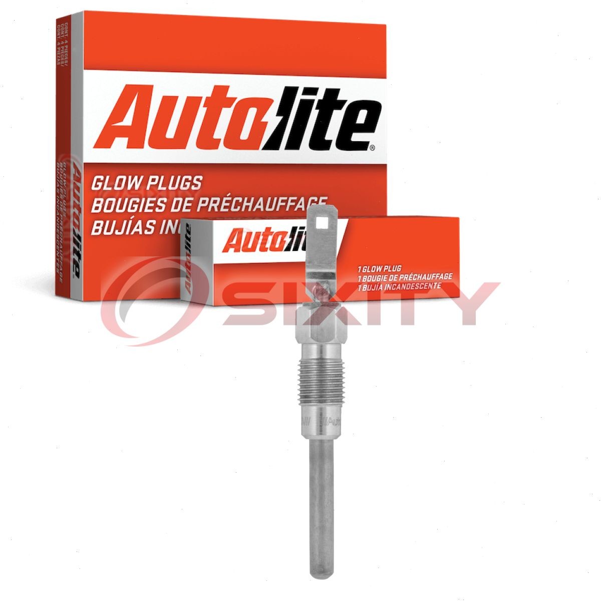 Autolite 1110 Diesel Glow Plug for 7537 177 1559493 11G Ignition Cylinder wi