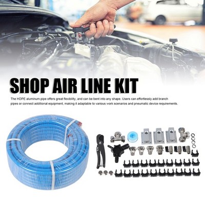Compressed Air Piping System Master Kit M7500 200PSI Shop Air Line Kit With SET