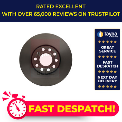2x Brake Discs Pair Vented fits VW PASSAT 1.8 Front 96 to 05 288mm Set Apec Blue