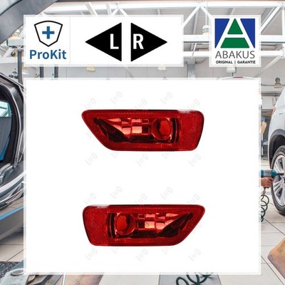 2x Abakus Nebelschlussleuchte Links, Rechts für Jeep GRAND CHEROKEE IV COMPASS