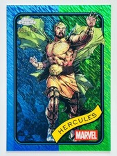 2025 Topps Chrome Marvel #163 HERCULES Blue & Green Shimmer Refractor /199
