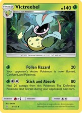 Victreebel 3/145 Rare Guardians Rising Pokemon Lightly Played