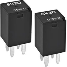 Automotive Relays 13500113 8430 Pack of 2 , Multi-Function 4-Pin Relay Replace