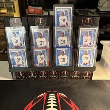 Maxwell Hairston 2025 Donruss Optic Red Wave, Optic Blue Hyper Rated Rookie (9)