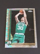SAM HAUSER 2025 Topps Chrome Basketball Pulsar Refractor NBA Card #14 Celtics
