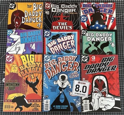 Big Daddy Danger #1 - #9 Full Set VF 8.0 - Buy 5 for Free Ship! (DC, 2002) WD