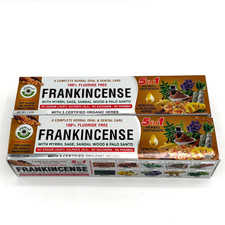 Al Riyan Organic Frankincense Toothpaste 100 Natural Fluoride-Free
