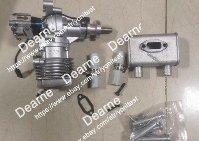 DLE35RA Engine W/Electronic Igniton &Muffler For 30CC 35CC RC Plane *tn