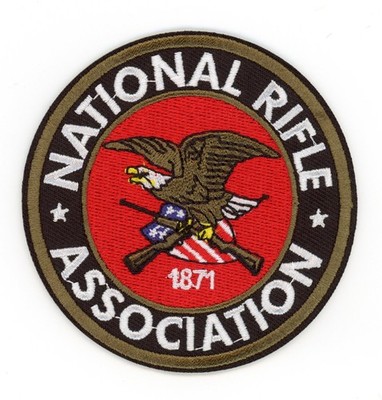 NRA National Rifle Association Patch Iron-On Sew-On 2nd Amendment Heritage Appli
