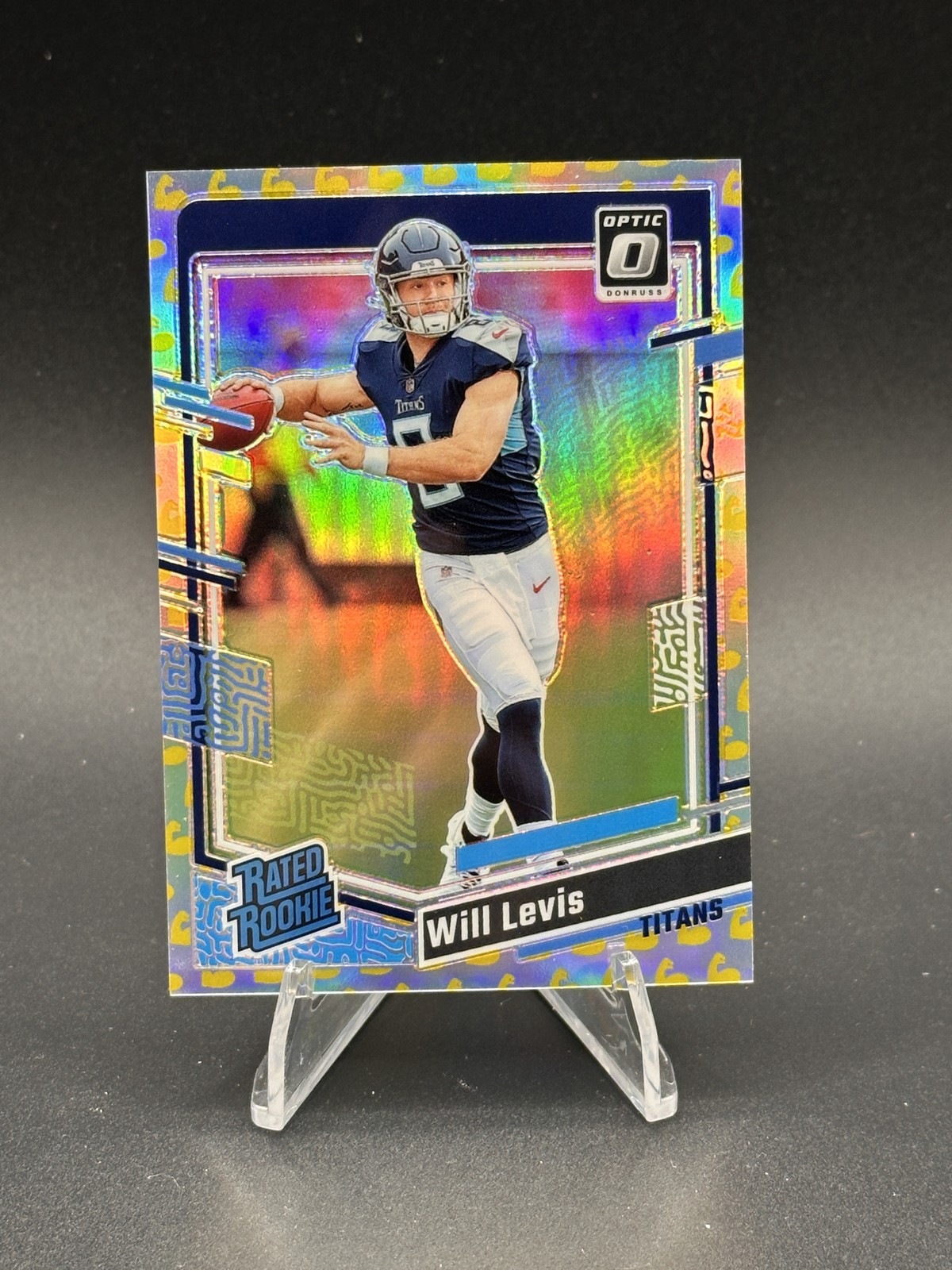 Will Levis 2023 Donruss Optic #298 SN,RC Flex Tennessee Titans /149