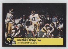 1990 Iowa Hawkeyes Team Issue Holiday Bowl 1986 z6b